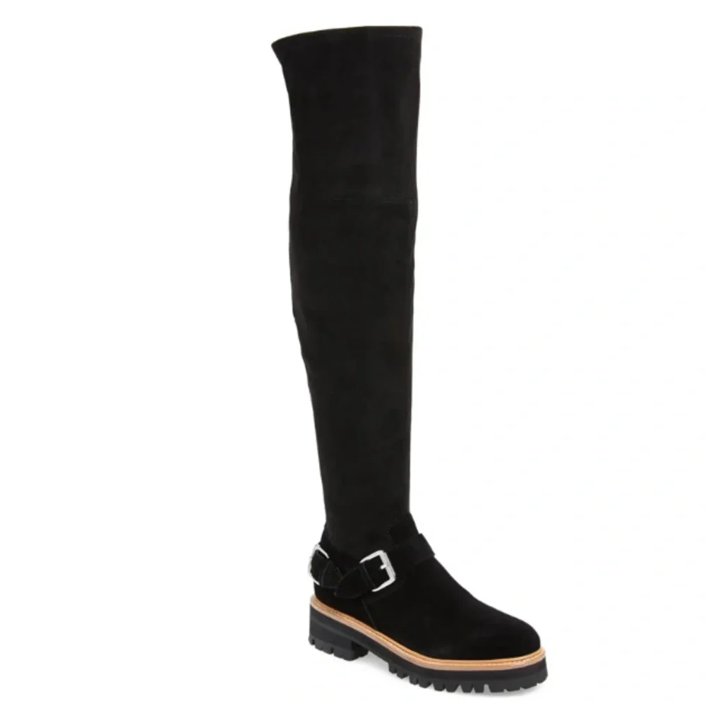 NWT Marc Fisher Idaner Suede Over the Knee Boots size 6